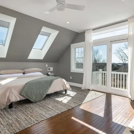 Amazing harbor/ocean views of Pepperrell Cove