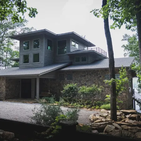 One of a Kind! Stunning Treetop Mansion on Smith Lake - Sleeps 22!