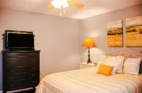 Cozy little house blocks from the Park & Fair Grounds.  EV Charger equipped.