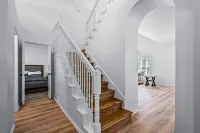 Newly remodeled home with attached garage and large yard
