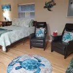 A Hidden Treasure: Spacious Studio with Private Entrance. Guests Hate to Leave. Hotels near Withlacoochee Bay Trail. 10201 N Suncoast Blvd Crystal