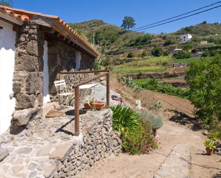 Cozy cottage with a garden in the middle of nature