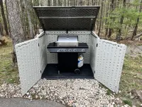 Riverfront cabin, on a secluded section of the Middle Branch, Pere Marquette