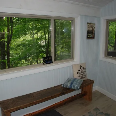 Winter is here! We are very close to the slopes.