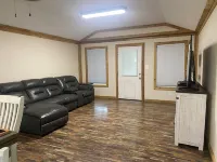 One bedroom with lake view.