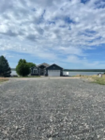 Just steps to the beach.  Lakefront Property with Endless Views. Hotels in Keith County