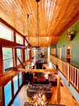 Huge Lakefront Cabin | Sleeps 12| King Bed| Dock| Ski Saddleback| Snowmobile|