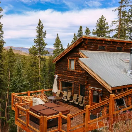 Cabin in the Woods! Pet Friendly, Private Outdoor Hot Tub, Gas Grill, Secluded