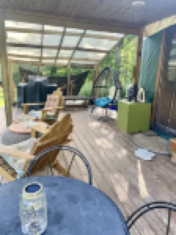 Totally secluded Yurt surrounded by waterfalls, brooks, cliffs and forest