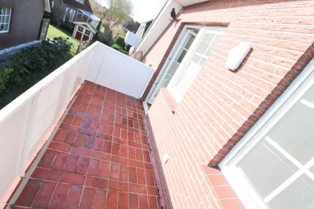 Modernisierte Ferienwohnung im Obergeschoss für bis zu 2 Personen mit Hund