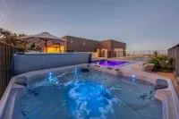 Modern desert pool house