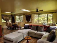 Experience Tranquility in a Spacious 3-Bedroom Surrounded by Hawaiian Forest