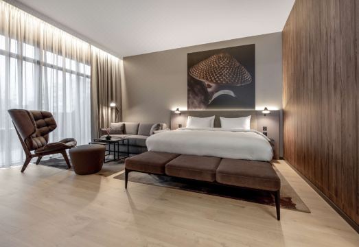 래디슨 레드 오슬로 외켄의 바/라운지 공간