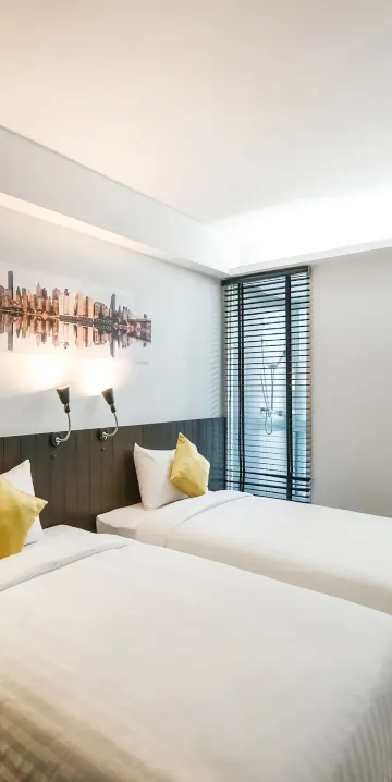 ห้องซูพีเรียร์ เตียงเดี่ยว 2 เตียง