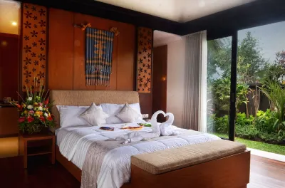 198 m² dengan 2 kamar tidur dan 1 kamar mandi pribadi di Keramas Hotel dekat Gong Windu