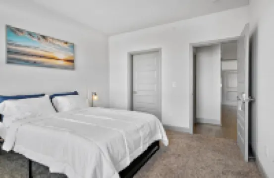 Stylish Living Space and Private Patio - Chic Sanctuary Hotels in Perry Township