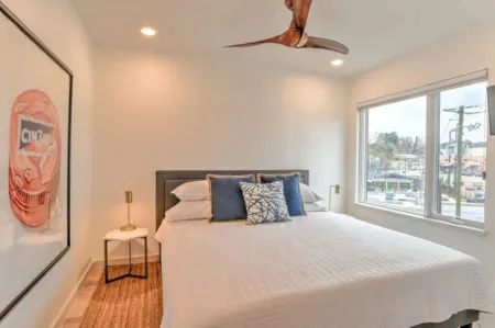 Rooftop Patio and Private Elevator - Stylish Townhome Retreat