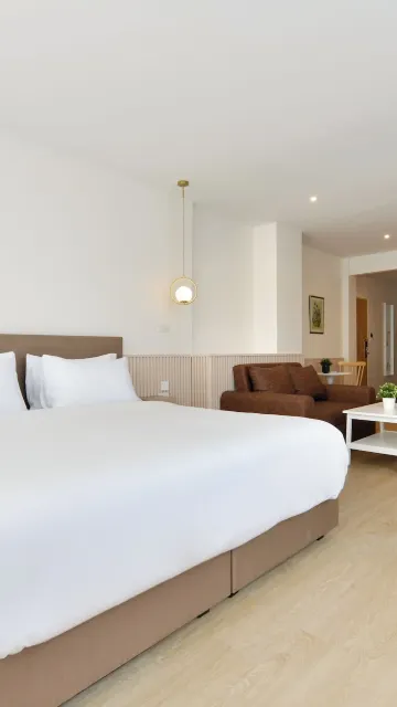 ห้องซูพีเรียดับเบิล, เตียงคิงไซส์ 1 เตียง, ปลอดบุหรี่, วิวเมือง