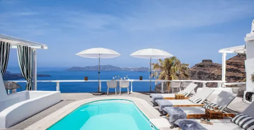 磨坊別墅新優雅套房 聖托里尼住宿飯店