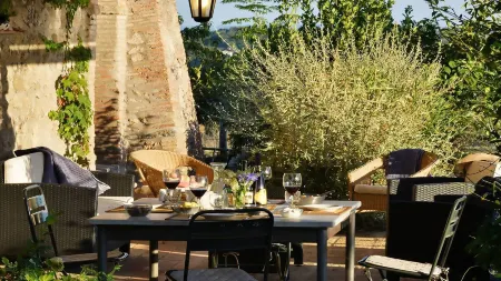 Casa del Piano Valle dei Calanchi in Front of Civita di Bagnoregio Отели в г. Баньореджо