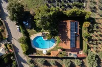 Villa Christina in Evia - piscina
