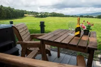 Super King Lodge-Sleeps 2-HotTub-Sea View - Haustierfreundliche
