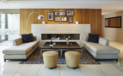 共有エリア マリオット エグゼクティブ アパートメンツ ロンドン ウェスト インディア キーの写真