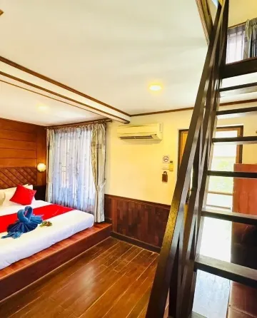 แฟมิลี่บังกะโล ปลอดบุหรี่ ทิวทัศน์สวน