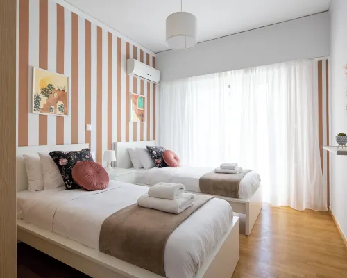 新斯米爾尼的聖託里尼兩卧室公寓 新斯米爾尼酒店