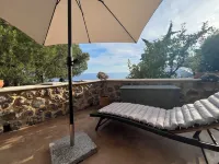 Detached comfortable stone house with wonderful views 10 min from the sea