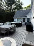 Charming 4Br Osterville Home, Walk to Pond, 2 mi to Beach, Hot Tub & Beach Pass