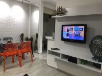 Riviera de São Lourenço apartment with gourmet balcony, smart TV and Wi-Fi
