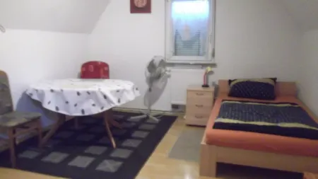 Attic apartment with open entablature Отели в г. Рейн-Пфальц