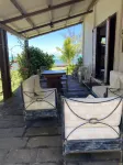 A bungalow right on the water, with one of the world’s most beautiful views.
