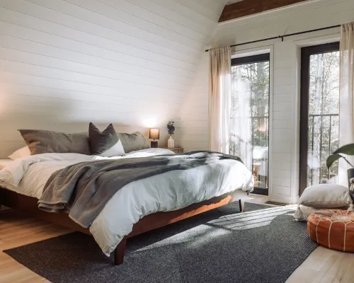 A-Frame on 6 Acres: Cedar Sauna, Privacy, Nature Hotels in Machar