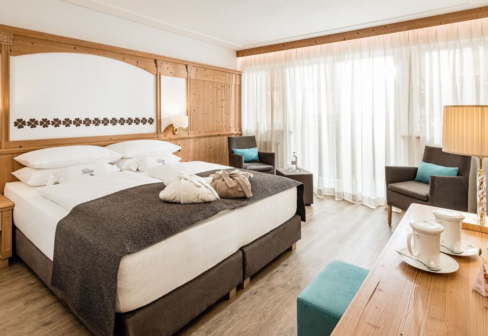 지아르딘 부티크 B & B의 풀서비스 스파 및 휴식 공간