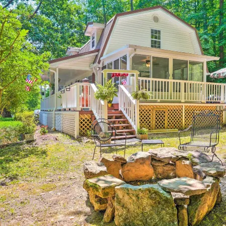 Secluded Chattanooga Getaway w/ Deck + Yard!