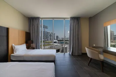 Emirates Sports Hotel Apartments, Dubai Sports City Отели в г. Джебель-Али