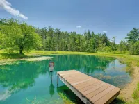 Michigan Cabin w/ On-site Fishing Pond & Deck Hotels in Oscoda County