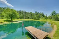 Michigan Cabin w/ On-site Fishing Pond & Deck