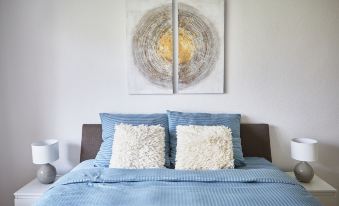 Work from Home 2BR, FREE Parking, Netflix,Near BASF