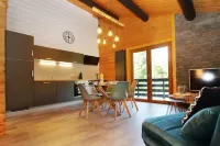 Apt F2 furnished in chalet (Cocooning) 4 People