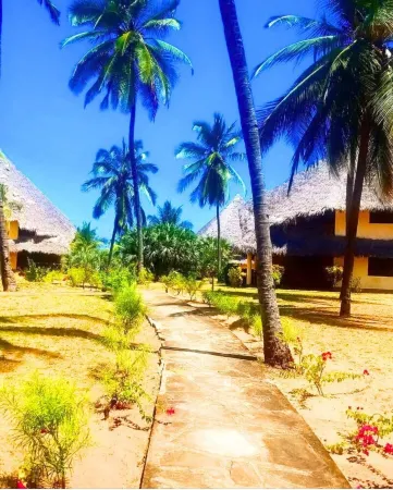 Beautiful beach front 3-bedroom villa on private Mambrui beach, Malindi.