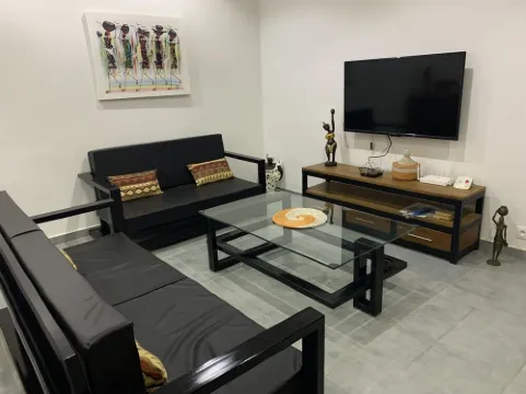 Ground floor of villa with private swimming pool near the beach. Hotels in Ngaparou