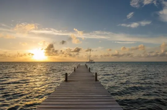 Downtown island life with beachfront