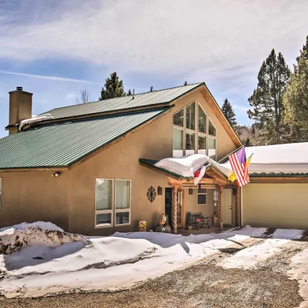 Expansive Angel Fire Retreat 1 Mi to Fishing!