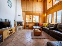 Chalet in Veysonnaz with mountain view