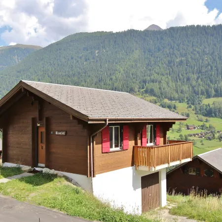 Chalet in Wiler near Ski Lift & Views