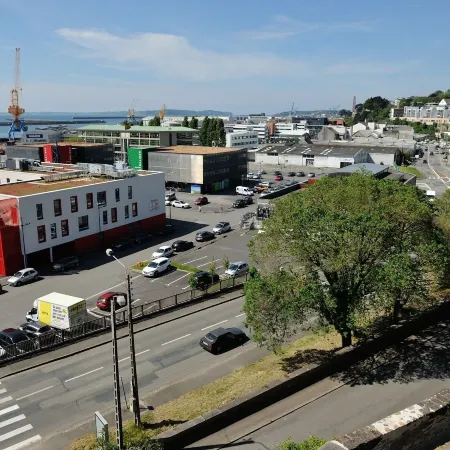 Appart Cosy Brest (La Gare) Vue Mer