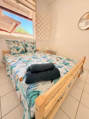 La Villa des Palmiers Bleus - Piscine Jardin - 2-Star